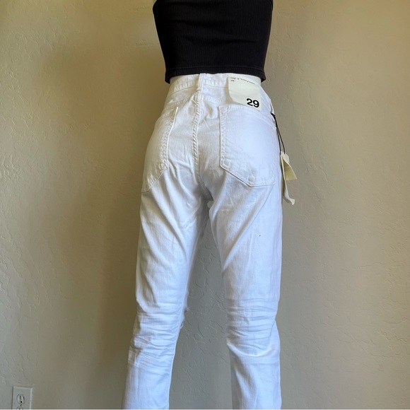 NWT white Rag & Bone Dre Capri jeans - Picture 3 of 12